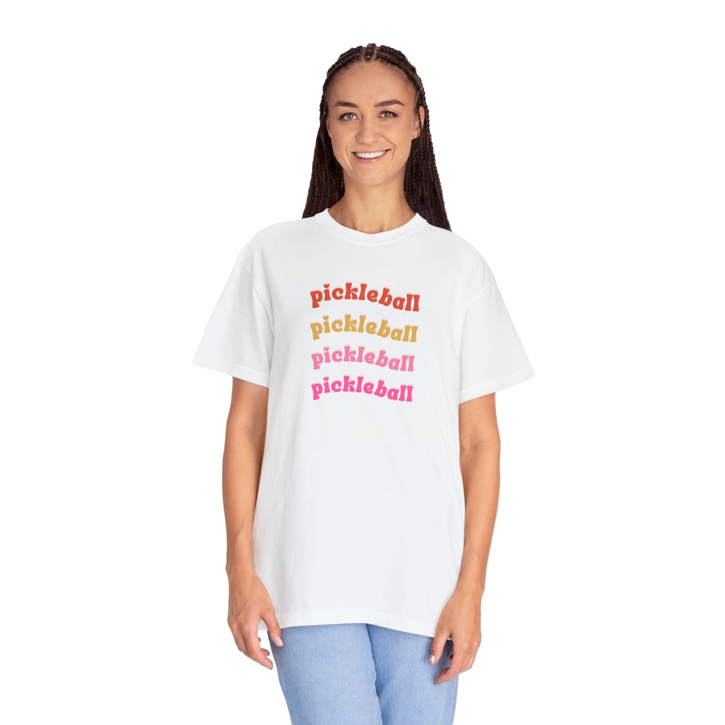 Groovy Pickleball Tee