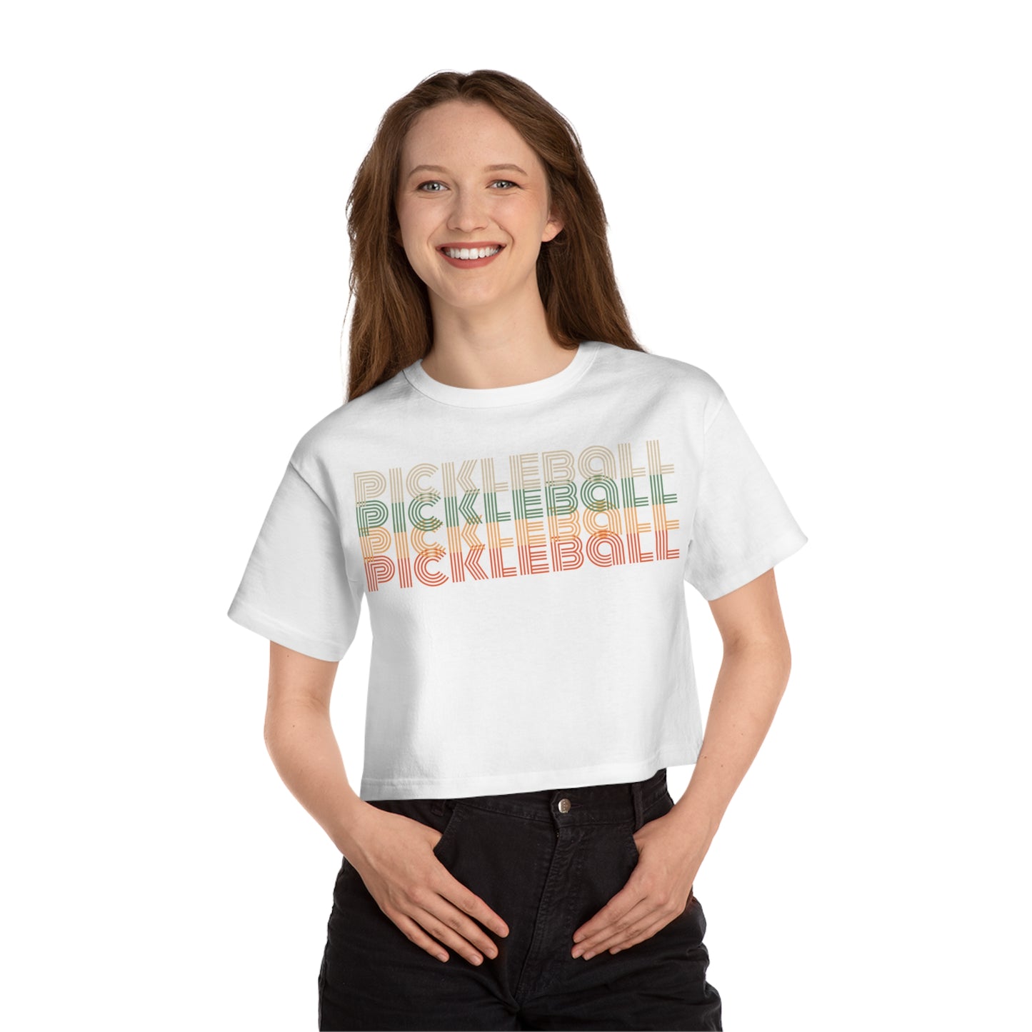 Pickle ball Champion Women's Cropped T-Shirt