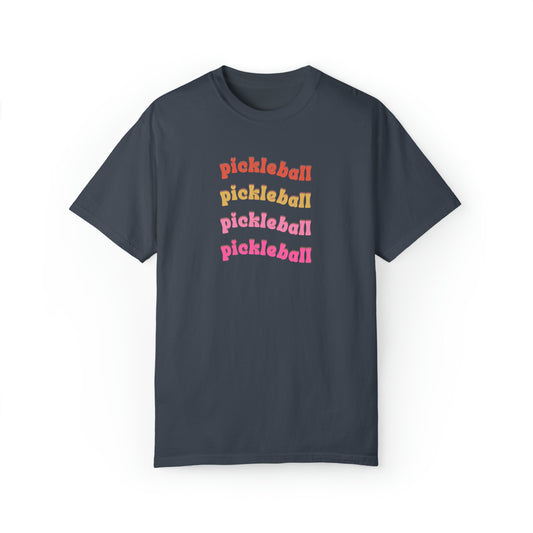 Groovy Pickleball Tee